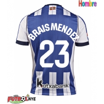 Camiseta Real Sociedad Brais Mendez #23 Primera Equipación 2025-26 manga corta
